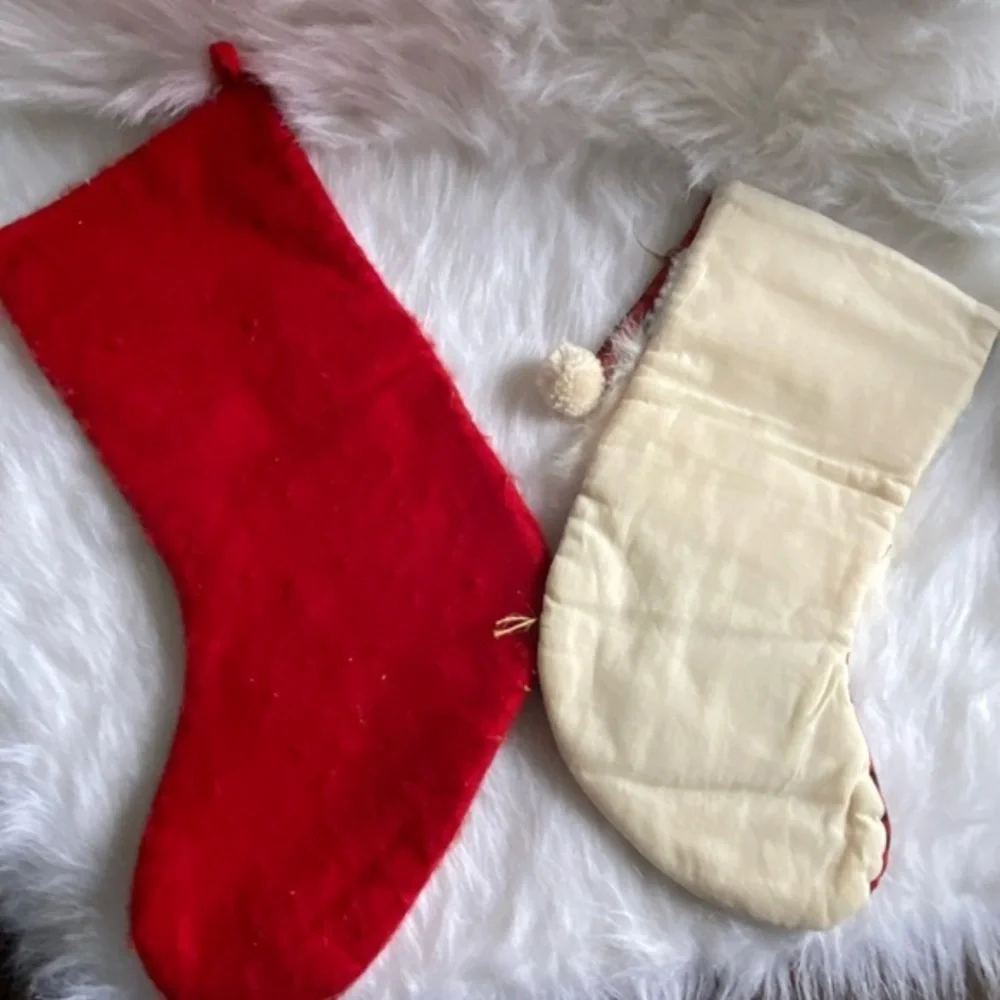 Christmas Stockings‎ Set Of Two